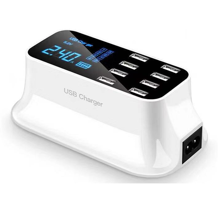 BC-8USB  專業(yè)級(jí)八口USB陣列話筒充電器（配套鋰電池使用）
